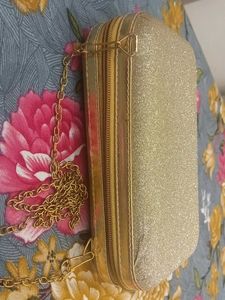 New Sparkling Gold Clutch