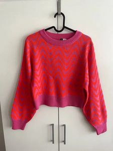 Patterned Knit Sweater