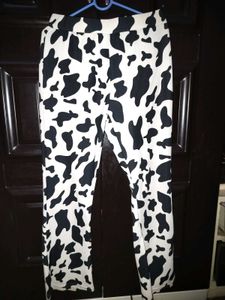 Cow Print Co-ord Set For Girls