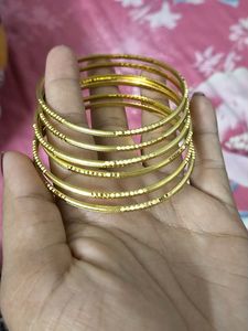 Gold Plated Bangles