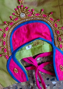 Silk Pattu Pavada For Baby&#39;s Only Once Used