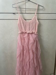 Pink Tulle Party Dress