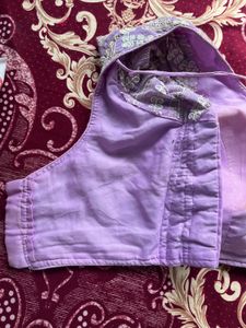 Lavender Lehenga Choli Set