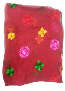 Chiffon Embroidered Dupatta (pack of 1)