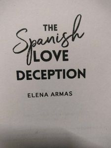 The Spanish Love Deception Novel