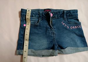 Denim Shorts 3-4 Year