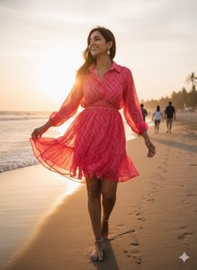 💖Retro Pop Zig-Zag Mini Dress:Brunch 2 Jazz VIBES