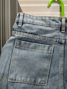Light Wash Cargo Jeans