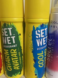 3 Combo Of Set Wet Deo Full Conditions Non Used
