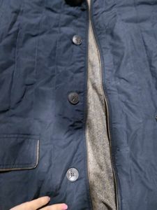 Navy Blue Jacket Winter Korean