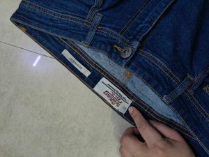 Dark Blue Denim Jeans