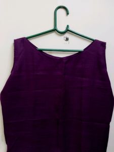 AUTHANTIC Stylish DARK PURPLE Kurti