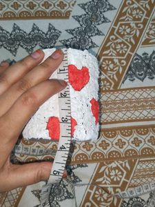 Handmade Heart Pencil Holder