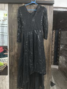 Black Gawn Party Wear