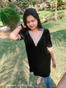 Black Velvet Kurta