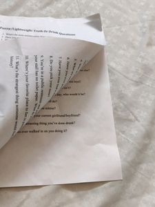 Drinking Game Fun Questions