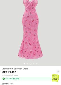 Savana Pink Rose Dress