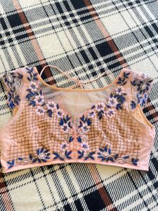peach indian barbie lehenga