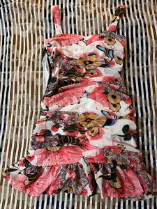 MYNTRA (S) Floral Mini Dress