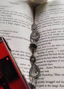 Boho Silver Jhumka Earrings