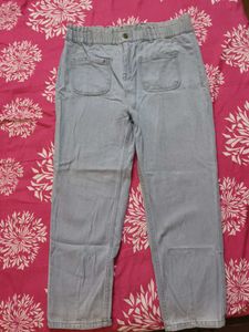 Light Wash Denim Pants