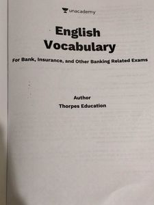English Vocabulary Book