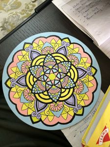 Beautiful Hand Made Mandala 🎨3 Piece Set