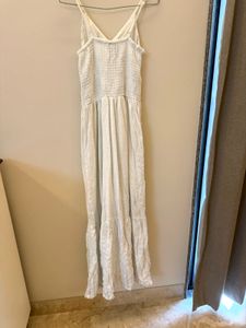 White Eyelet Dress