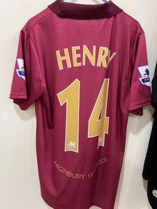Thierry henry 05/06 home arsenal football jersey