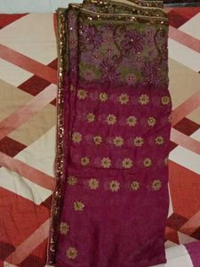 Elegant Purple saree