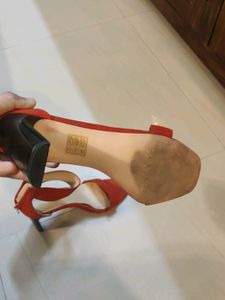 Red Party High Heels