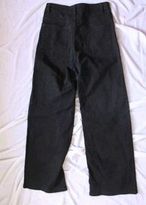 H&amp;M Black Wide Leg Jeans