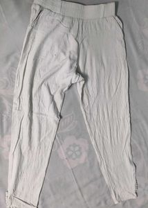 White Casual Legging