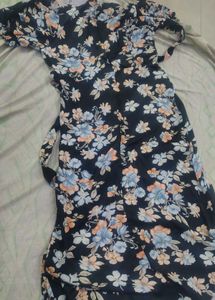 Floral Wrap Dress