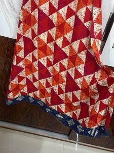 Geometric Print Long Kurta