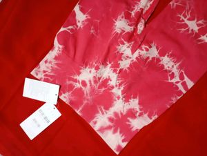 Pink Tie Dye High Waisted Leggings