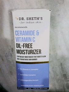 Dr.Sheth's Oil Free And Ceramide Vit C moisturize