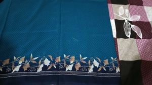 Daily Wear Soft Fabric Saree With Stiched Blouse