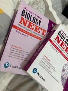 Objective Biology NEET Books Vol. 1 &amp; 2