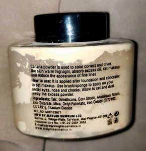 Insight Banana Loose Powder