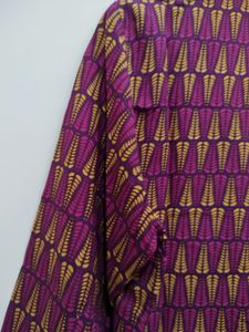 Multicolor Leaf Print Kurta