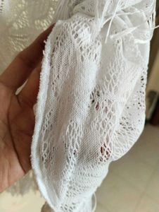 White Sheer Top Pretty N Trendy