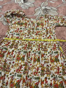 Printed Ethnic Dress