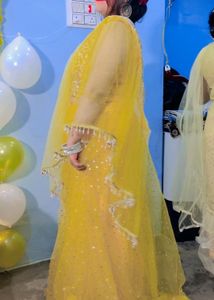 Heavy Work Lehanga Drape Dupatta