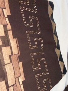 Brown Patterned Saree