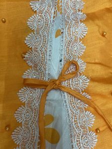 Floral Dress with Lace Details