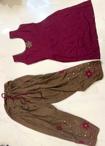 Embroidered Kurta Set