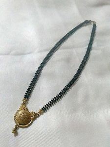 Gold Mangalsutra Pendant Necklace