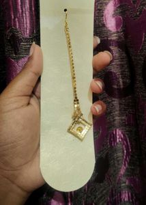 Sparkling Rhinestone Maang Tikka