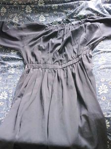 Gray Boho Dress